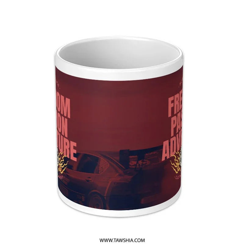 Freedom Passion Adventure Design Mug product