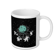 Astronauts Exploring Space Mug Black Coffee product