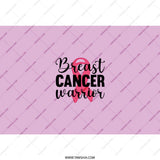 Breast Cancer Warrior Tumbler, Pink Ribbon Design, Awareness Tumbler, Gift for Survivor, Inspirational Tumbler, Fight Like a Girl - Tawshia