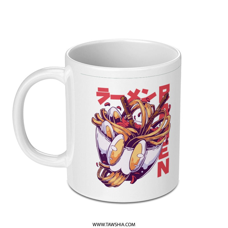 Ramen Japanese Noodles Coffee Mug Cool Graphic product