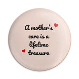 Mothers Care Pinback Button, Motherhood Quote Button, Mom Gift Button, Mothers Day Pin, Gift for Mother, Love Mom Button, Pinback Button - Tawshia
