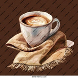 Coffee Latte Pinback Button, Cafe Lover Button, Coffee Drink Art Button, Beverage Gift Idea, Trendy Button, Coffee Art Accessory - Tawshia