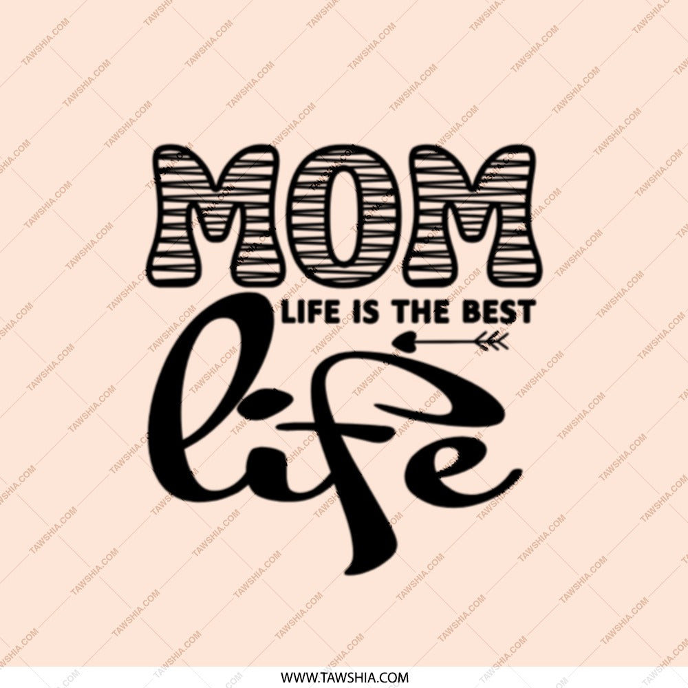 Mom Life Pocket Mirror, Gift for Mom, Mothers Day Gift, Mom Birthday Present, Best Mom Ever Mirror, Mom Appreciation Gift - Tawshia
