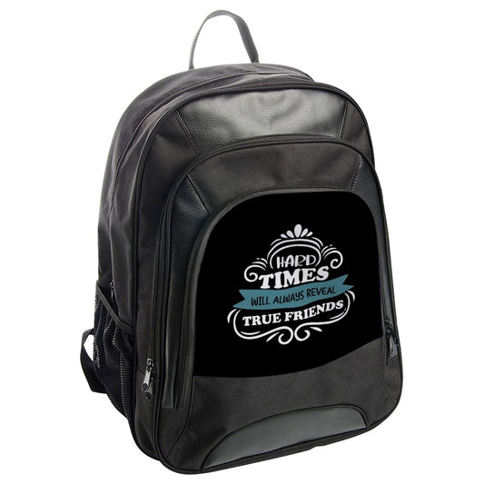 True Friends Backpack, Inspirational Backpack, Friendship Gift, Daily Use Backpack, Motivational Backpack, Gift for Friends - Tawshia
