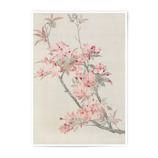 Pink Blossom Photographic Print, Floral Wall Art, Botanical Print, Flower Photography, Delicate Blossom Decor, Nature Inspired Art - Tawshia