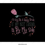 Best Friend Bride Backpack, Bridal Party Gift, Wedding Day Backpack, Friendship Backpack, Gift for Best Friend - Tawshia