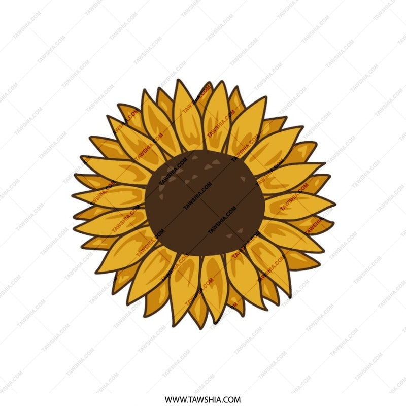 Sunflower Pillow, Floral Decor Pillow, Botanical Throw Pillow, Farmhouse Style Pillow, Summer Decor Accent Pillow - Tawshia