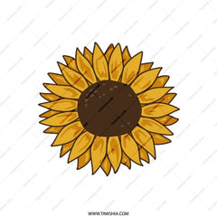 Sunflower Pillow, Floral Decor Pillow, Botanical Throw Pillow, Farmhouse Style Pillow, Summer Decor Accent Pillow - Tawshia