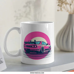 Skyline R33 Mug, JDM Car Culture, Retro Japanese Car, Automotive Gift, Enthusiast Coffee Mug, Gift for Car Lover, Cool Mug, Unique Mug - Tawshia