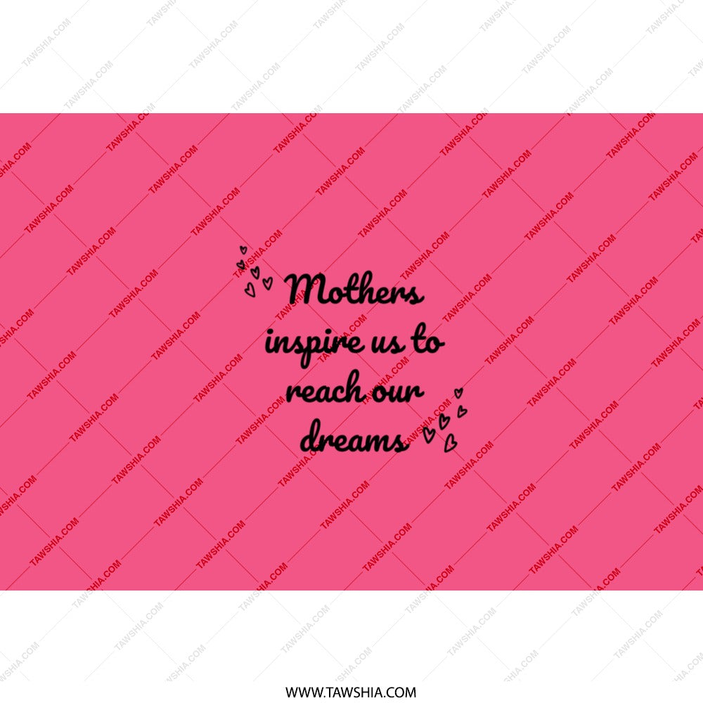 Mothers Inspire Us Tumbler, Mom Gift, Inspirational Tumbler, Pink Tumbler, Gift for Mom, Mother's Day Gift, Cute Gift - Tawshia