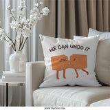 Ctrl Z Pillow, Computer Humor Cushion, We Can Undo It, Programmer Gift, Techie Pillow, Office Decor, Funny Pillow, Keyboard Shortcut Pillow - Tawshia