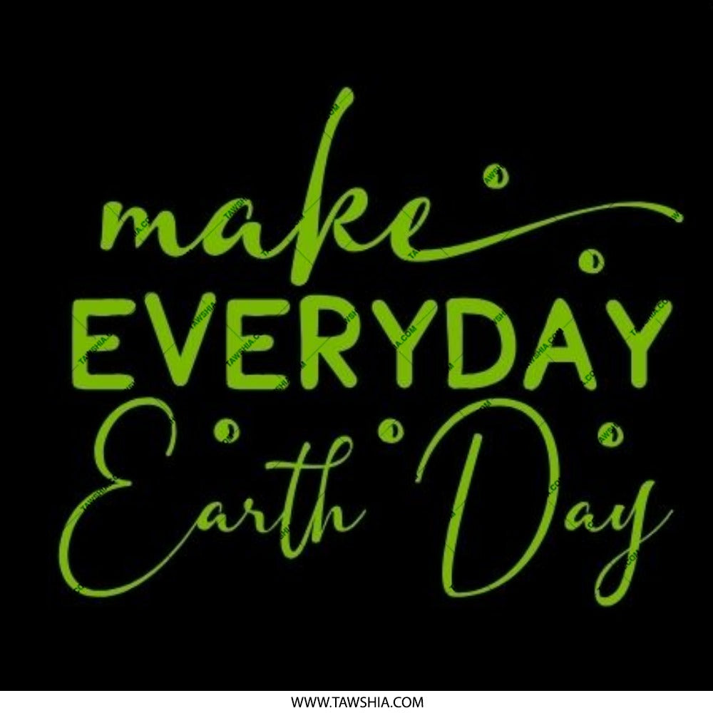 Everyday Earth Day Pinback Button, Earth Day Button, Environmental Button, Earth Lover Gift, Eco Friendly Button, Green Button - Tawshia