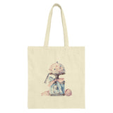 Macaron Watercolor Tote Bag, Dessert Tote, Foodie Gift Idea, Pastel Aesthetic Bag, Bakery Lovers, Sweet Treat Design, Stylish Tote Bag - Tawshia