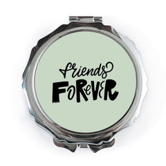 Friends Forever Pocket Mirror, Best Friend Gift Idea, Friendship Keepsake Mirror, Cute Mirror, Travel Mirror, Makeup Mirror, Gift - Tawshia