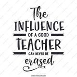 Teacher Influence Tote, Appreciation Gift, End of Year, Teacher Tote Bag, Educator Present, Gift for Teachers, Thank You Teacher Bag - Tawshia