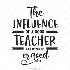 Teacher Influence Tote, Appreciation Gift, End of Year, Teacher Tote Bag, Educator Present, Gift for Teachers, Thank You Teacher Bag - Tawshia