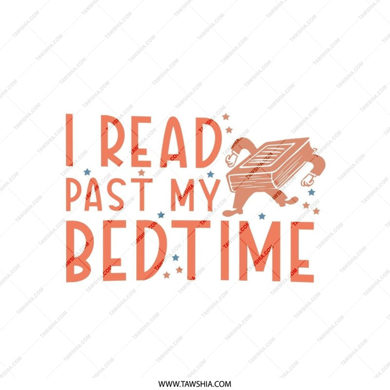 I Read Past My Bedtime Pillow, Book Lover Gift, Reading Pillow, Funny Pillow, Bookworm Pillow, Book Decor, Cozy Pillow, Reading Addict - Tawshia