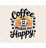 Coffee Makes Me Happy Funny Mug product