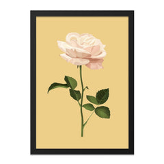 Rose Wall Art, Floral Art Print, Botanical Print, Flower Wall Decor, Elegant Home Decor, Pastel Rose Artwork (138) - Tawshia