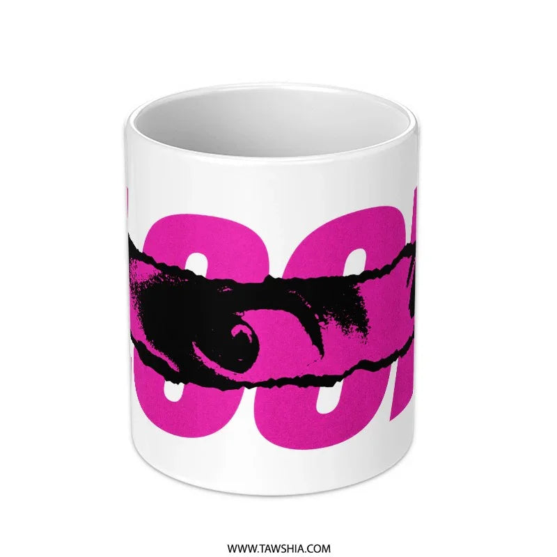 Vibrant Modern Eye Design Coffee Mug product type