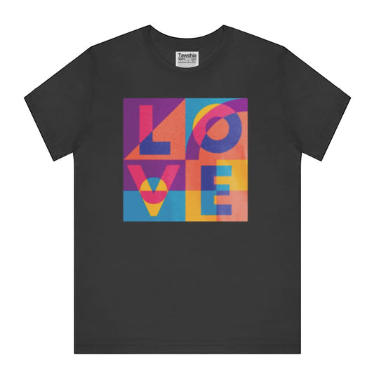 Abstract Love Design Graphic T-Shirt product type