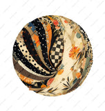 Floral Patchwork Mug, Coffee Mug, Tea Mug, Artistic Mug, Novelty Mug, Gift Mug, Decorative Mug, Trendy Mug SKU: MG10004218 - Tawshia