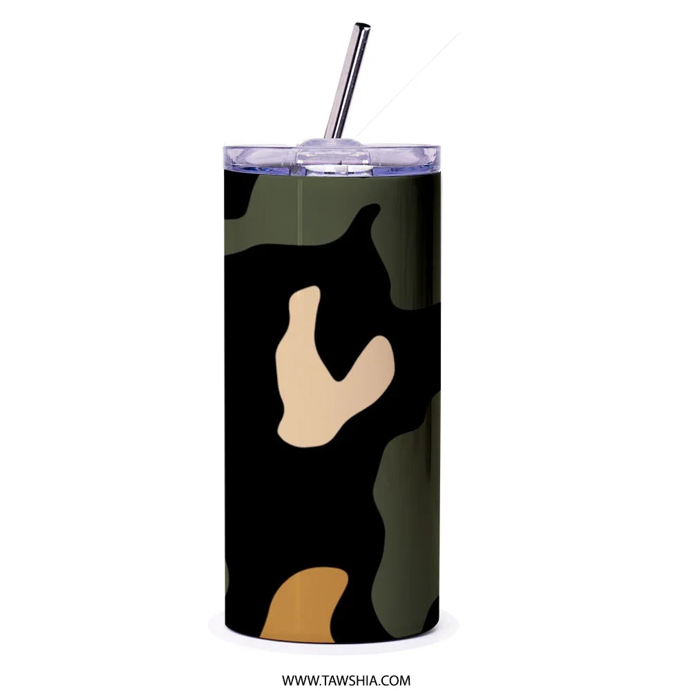 Camouflage Pattern Travel Tumbler Tall Insulated Product