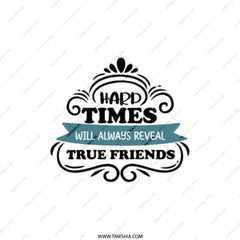True Friends Pocket Mirror, Friendship Quote Gift, Inspirational Compact Mirror, Best Friend Present, Pocket Mirror - Tawshia