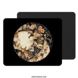 Floral Quilt Mouse Pad, Unique Desk Accessory, Stylish Computer Mat, Modern Office Decor, Abstract Art Mousepad, Gift Idea - Tawshia
