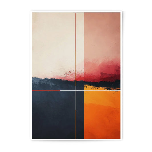 Abstract Photographic Print, Modern Art, Geometric Wall Art, Home Decor, Contemporary Art Print, Wall Decor, Bold Colors, Unique Gift - Tawshia