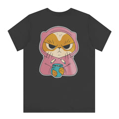 Grumpy Cat with Hoodie Graphic Tea Mug T-shirt product type