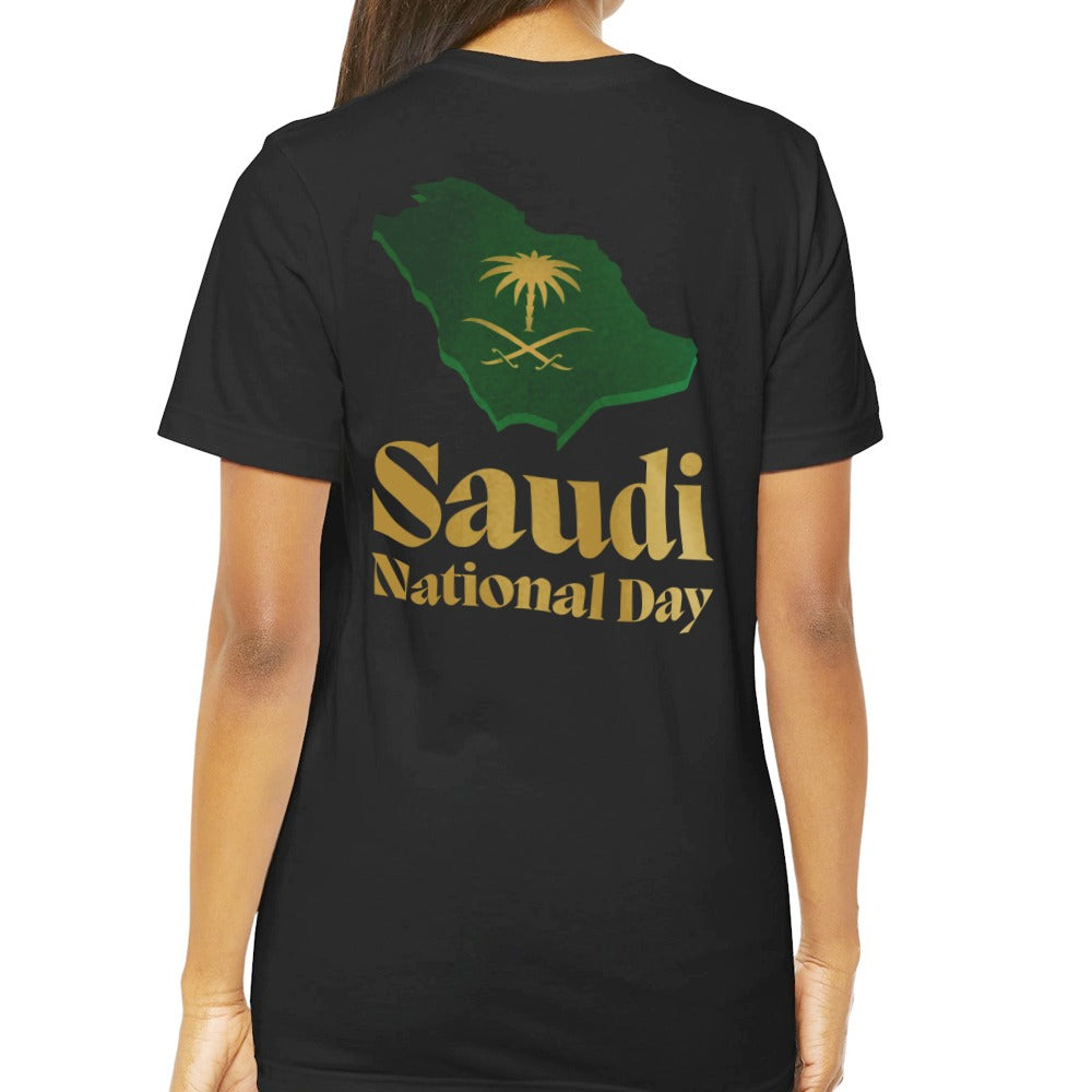 Saudi National Day Green Saudi Arabia Map T-shirt product