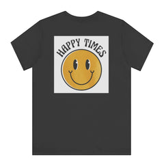 Happy Times Smiley Face Graphic T-shirt product type