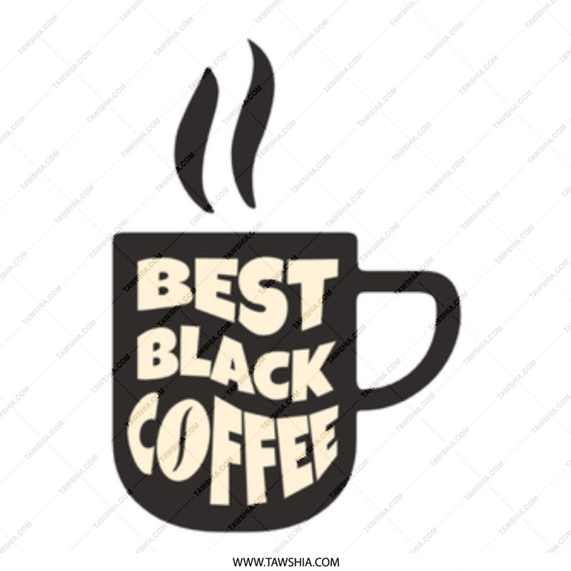 Best Black Coffee Mug, Coffee Lover Gift, Office Mug, Funny Mug, Coffee Addict Mug - Tawshia