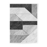 Abstract Geometric Art Photographic Print, Gray Tones Wall Decor, Minimalist Photo, Modern Art Print, Unique Gift Idea, Wall Art - Tawshia