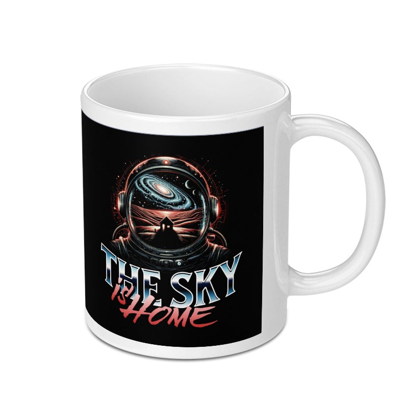 The Sky is Home Astronaut Space-Themed Mug Product