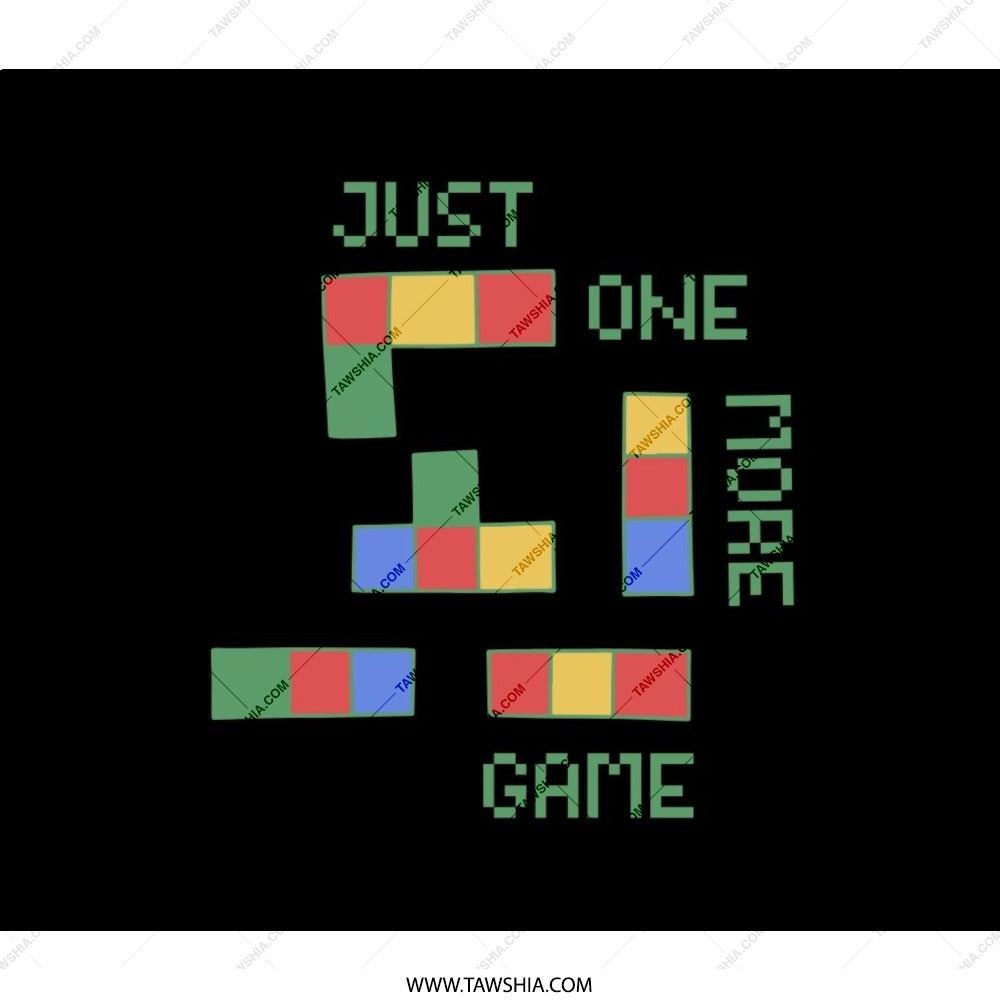 Tetris Backpack, Just One More Game, Retro Gaming Style, Gamer Back Pack, Unique Design, School Bag, Game Lover Gift - Tawshia