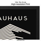 Bauhaus Wall Art, Ausstellung 1919 Print, Geometric Art, Modern Home Decor, Abstract Poster, Contemporary Wall Decor - Tawshia