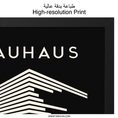 Bauhaus Wall Art, Ausstellung 1919 Print, Geometric Art, Modern Home Decor, Abstract Poster, Contemporary Wall Decor - Tawshia