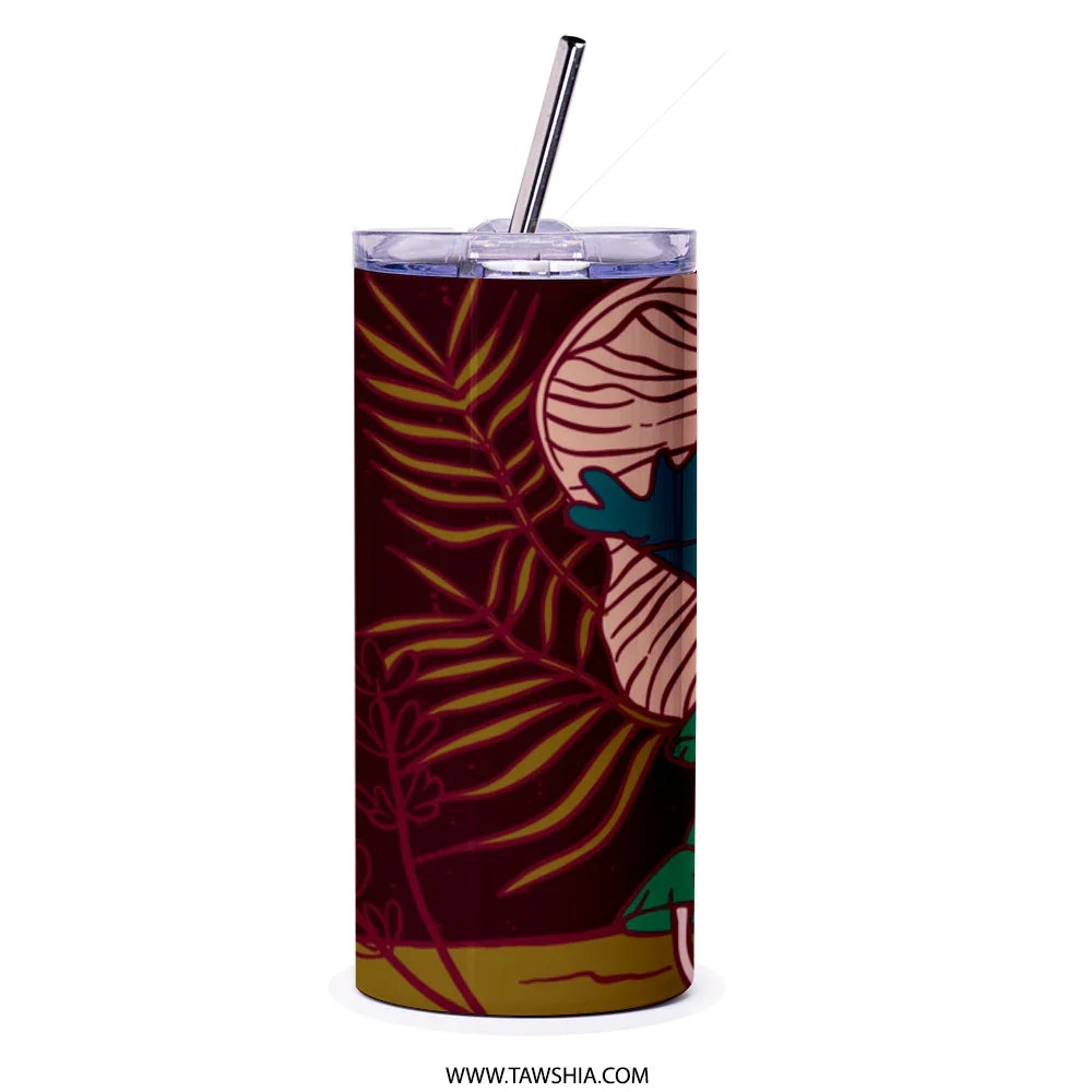Botanical Floral Stainless Steel Tumbler product type