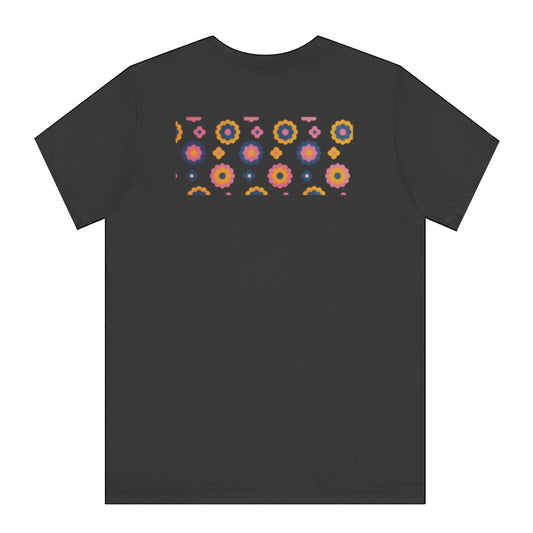 Vibrant Floral Retro Graphic Pattern T-shirt product