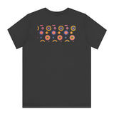 Vibrant Floral Retro Graphic Pattern T-shirt product
