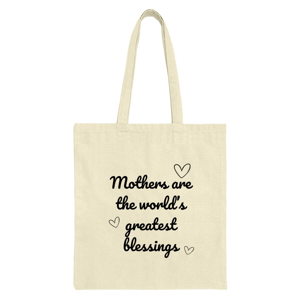 Mothers are the world's greatest blessings Tote Bag, Mother's Day gift, Mom appreciation gift, Cute Mothers Day Present - Tawshia