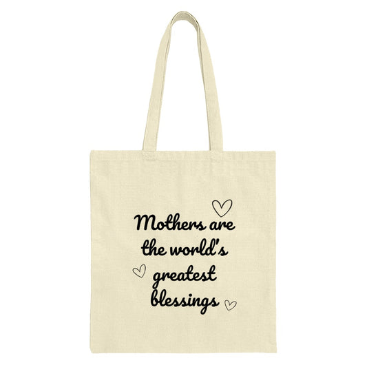 Mothers are the world's greatest blessings Tote Bag, Mother's Day gift, Mom appreciation gift, Cute Mothers Day Present - Tawshia
