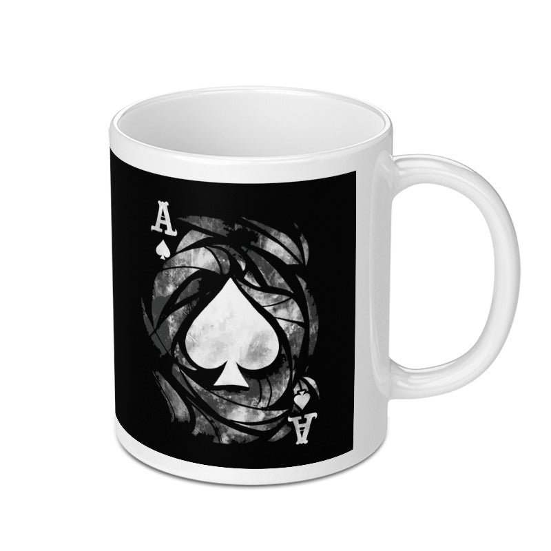 Ace of Spades Artistic Design Mug product type