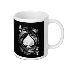 Ace of Spades Artistic Design Mug product type