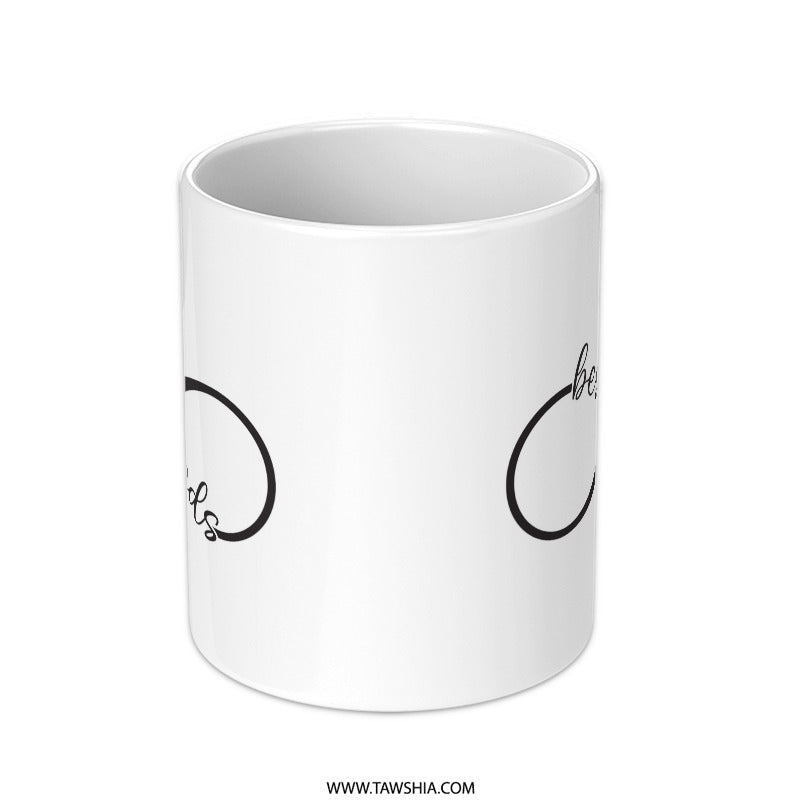 Best Friends Infinity Mug, Friendship Gift, Gift For Bestie, Personalized Mug, Best Friend Forever Mug, Special Friend Mug, Coffee Mug - Tawshia