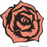 Rose Pinback Button, Floral Button Badge, Botanical Accessory, Flower Lapel Pin, Garden Gift, Rose Lover Gift, Rose Design Pinback Button - Tawshia