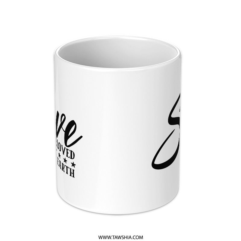 Save Earth Mug, Earth Day Gift, Environment Mug, Mother Earth Mug, Eco Friendly Mug, Climate Change Mug - Tawshia