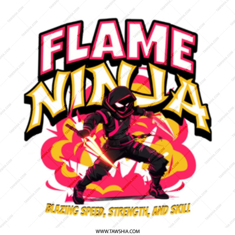 Flame Ninja Blazing Speed Strength and Skill product